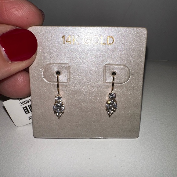 14K Gold Earrings - Picture 7 of 7